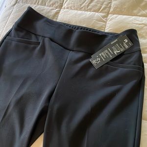 Black ponte knit pant